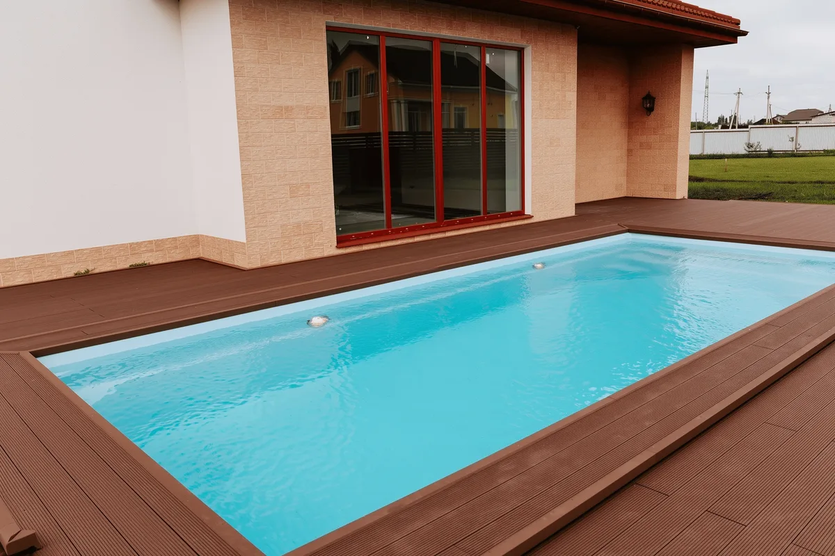 Композитный бассейн Laguna 8 — вид сверху в Энгельсе