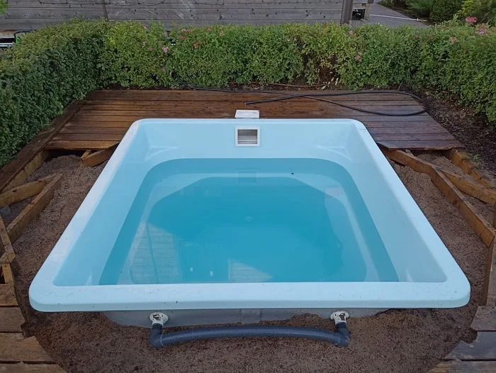 Композитная купель Laguna 2 — установка в Энгельсе