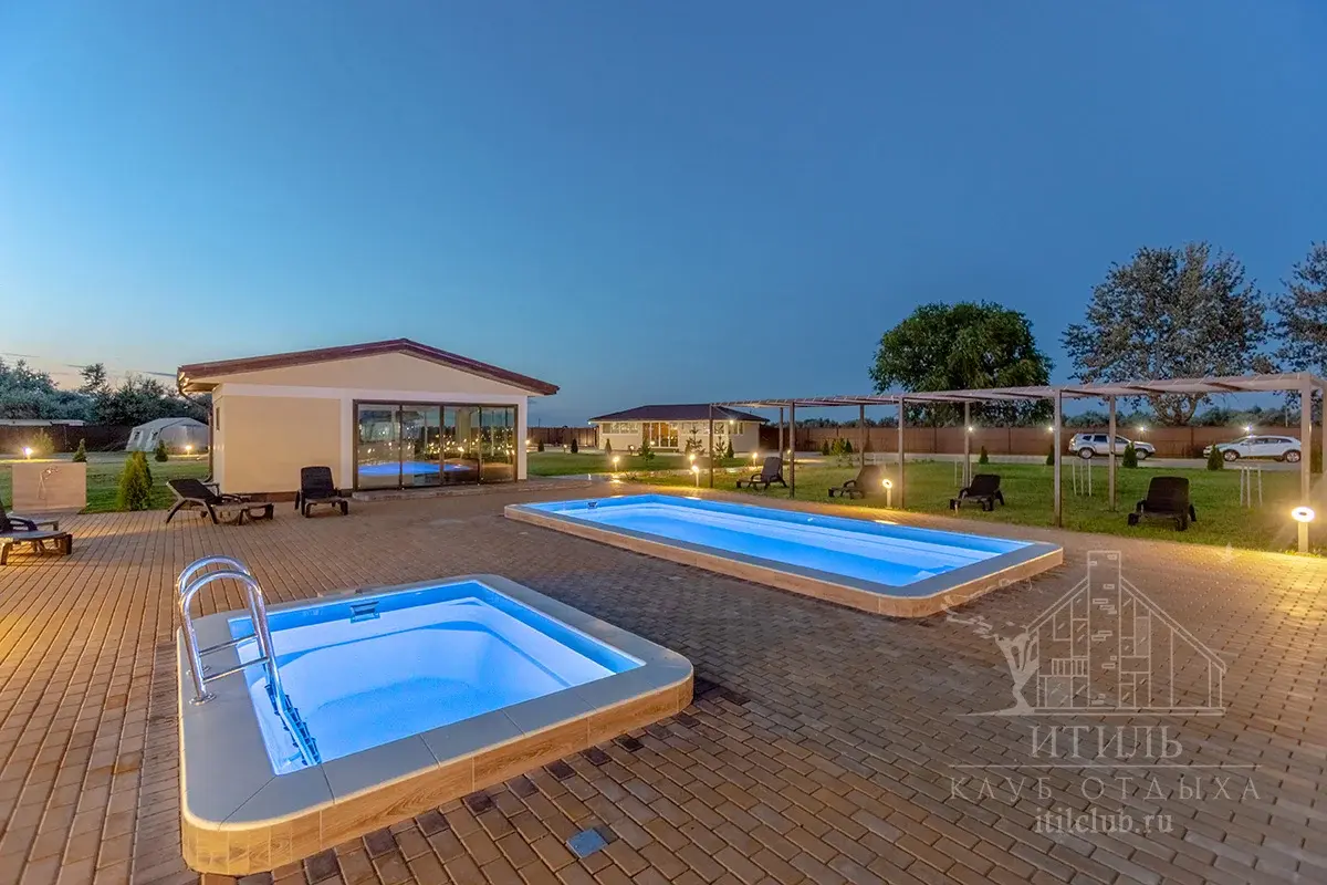 Композитная купель Laguna 3 — установка в Энгельсе